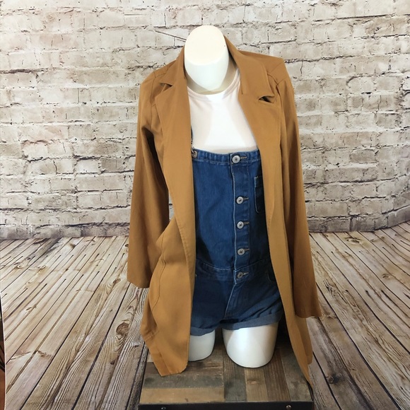 Forever 21 Jackets & Blazers - NWT mustard duster jacket size small